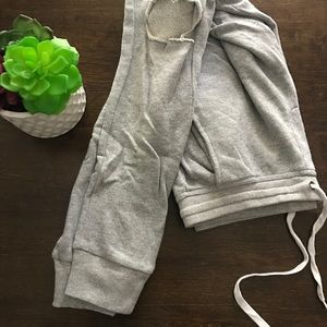 Slit knee Joggers